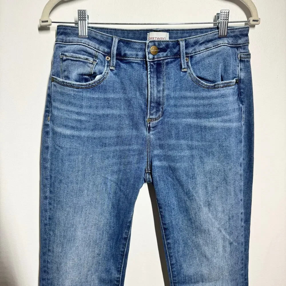 Driftwood Kelly Bootcut Denim Jean‎ Women 29 Blue Minimal Western Festival
